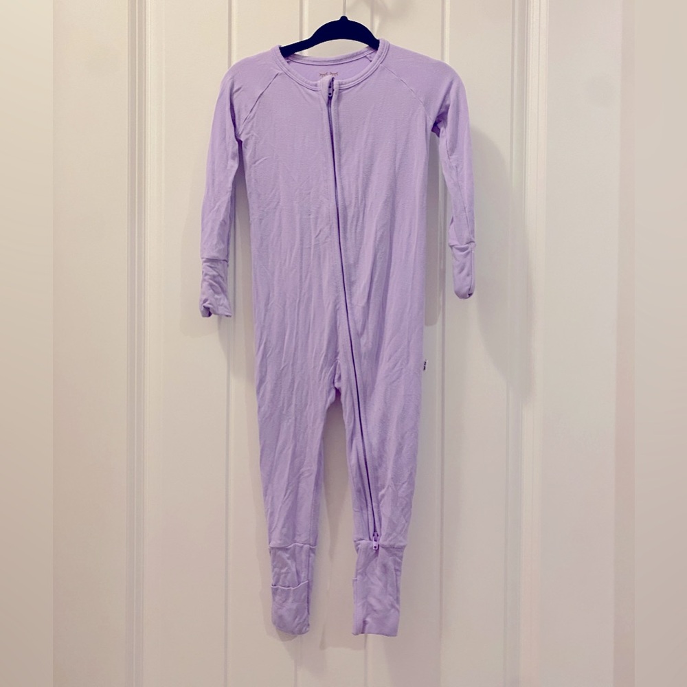 Little Sleepies wisteria convertible bamboo zippy 6-12
